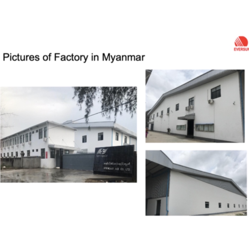Myanmar-Fabrik in vollem Besitz